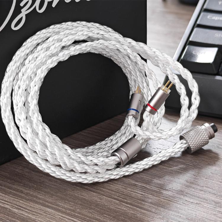 Cavo per cuffie a doppio connettore migliorato con rame monocristallino, lunghezza: 1,2 m, 3.5mm+4.4mm, 3.5mm+4.4mm+Type-C