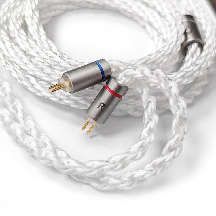 Cavo per cuffie a doppio connettore migliorato con rame monocristallino, lunghezza: 1,2 m, 3.5mm+4.4mm, 3.5mm+4.4mm+Type-C