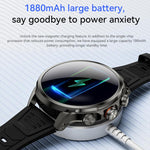 Smartwatch 5G con slot per SIM globale e fotocamera rotante per chiamate e foto.