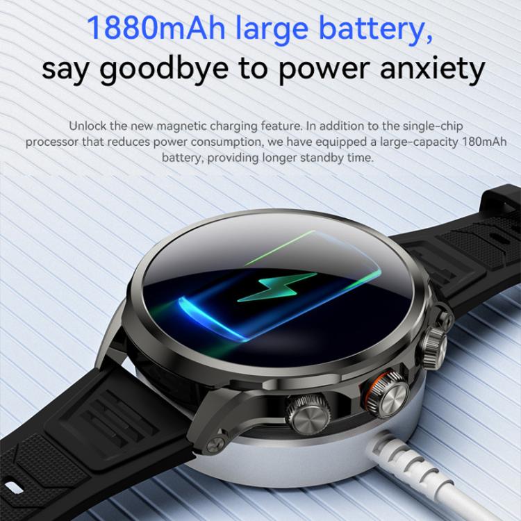Smartwatch 5G con slot per SIM globale e fotocamera rotante per chiamate e foto.