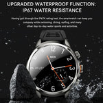 Smartwatch 5G con slot per SIM globale e fotocamera rotante per chiamate e foto.