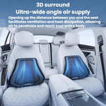 Supporto lombare universale ventilato per auto 52x46x12 cm