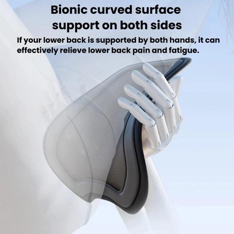 Supporto lombare universale ventilato per auto 52x46x12 cm