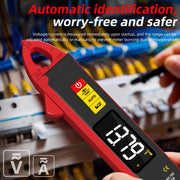 Pinza amperometrica intelligente ad alta precisione AC/DC 100A con 6000 conteggi, UX1
