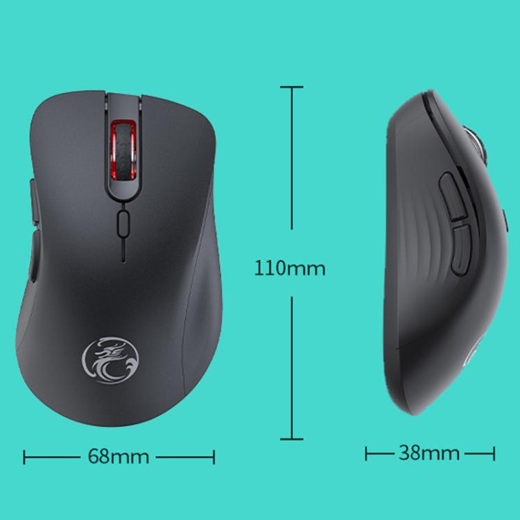 Mouse da gioco wireless iMICE E-2310 a 6 pulsanti per ufficio e casa, con frequenza di 2,4 GHz.