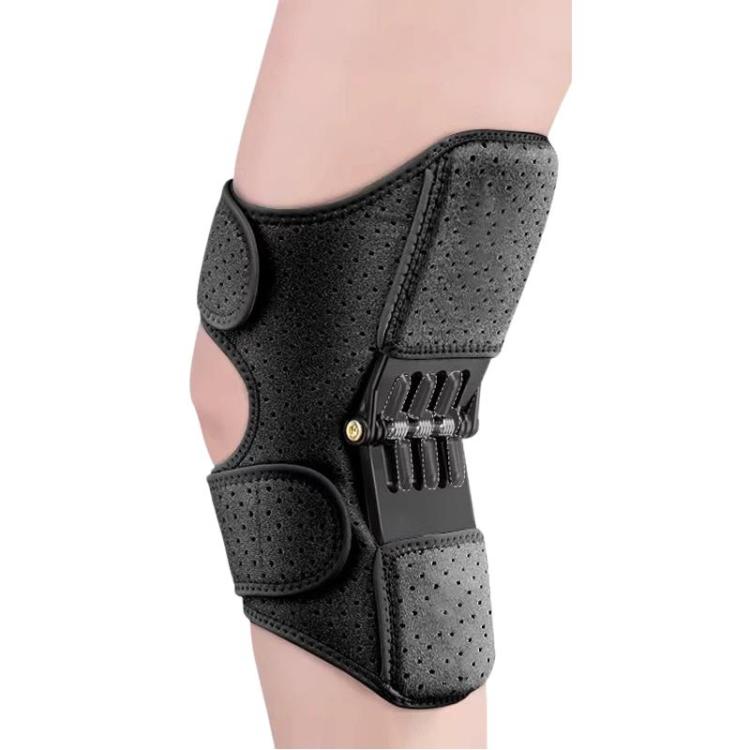 Ginocchiera con fascia rotulea per supporto alla gamba durante la camminata e per salire le scale.