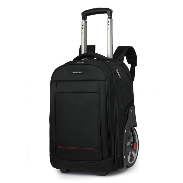 Zaino trolley da cabina da 20 pollici, grande capacità, impermeabile, in tessuto Oxford, con ruote e lucchetto TSA.