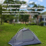 Tenda da campeggio Kaima Outdoor leggera, impermeabile, traspirante e antizanzare., No Snow Skirt Orange, With Snow Skirt Orange, No Snow Skirt Grey, With Snow Skirt Grey, No Snow Skirt Blue, With Snow Skirt Blue