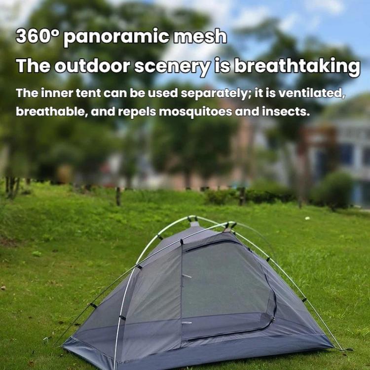 Tenda da campeggio Kaima Outdoor leggera, impermeabile, traspirante e antizanzare., No Snow Skirt Orange, With Snow Skirt Orange, No Snow Skirt Grey, With Snow Skirt Grey, No Snow Skirt Blue, With Snow Skirt Blue