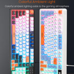 Tastiera da gioco cablata iMICE AK-300 99 tasti RGB