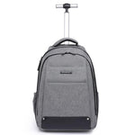 Zaino trolley FUGUILAI con ruote e cinghie a scomparsa, lucchetto TSA e maniglia telescopica a 2 posizioni, ideale per viaggi di lavoro., 8800A  Black, 8800A Deep Blue, 8800A Light Gray