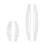 Set 4 adesivi anticollisione per portiere auto in gomma trasparen