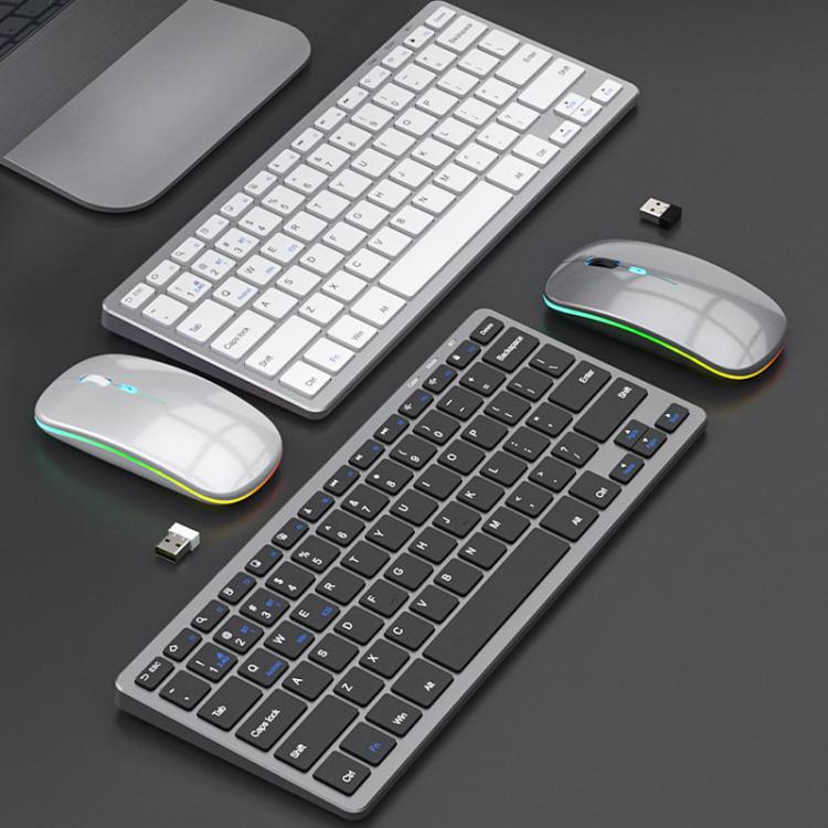 Set tastiera e mouse wireless iMICE WK-102 ricaricabile