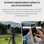 APEXL Oculare digitale WiFi da 2 MP con controllo tramite app per microscopi, telescopi monoculari/binoculari