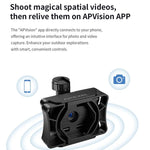 APEXL Oculare digitale WiFi da 2 MP con controllo tramite app per microscopi, telescopi monoculari/binoculari