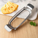 Affettatrice per formaggio, burro e foie gras in alluminio pressofuso e acciaio inossidabile LsCook, Non-stick, Polished, 430