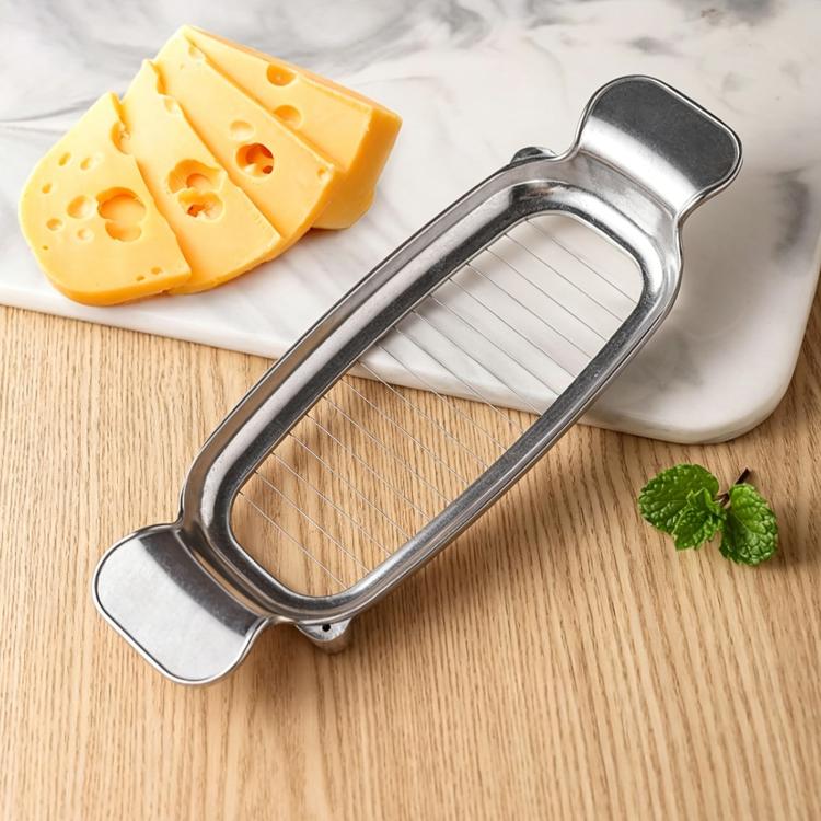 Affettatrice per formaggio, burro e foie gras in alluminio pressofuso e acciaio inossidabile LsCook, Non-stick, Polished, 430
