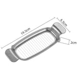 Affettatrice per formaggio, burro e foie gras in alluminio pressofuso e acciaio inossidabile LsCook, Non-stick, Polished, 430