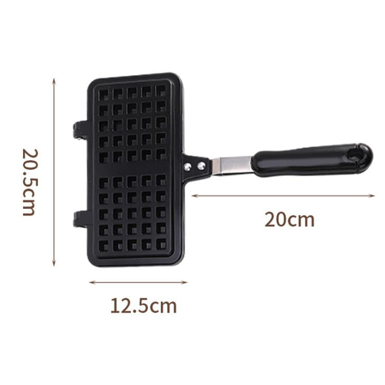 Teglia antiaderente per sandwich e waffle, stampo per waffle per fornelli a gas e a induzione, Bilateral