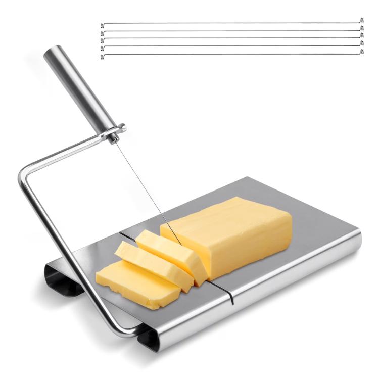 Affettatrice multifunzione per formaggio in acciaio inox LsCook, Boxed, With Scale Boxed