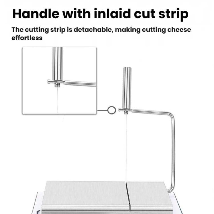 Affettatrice multifunzione per formaggio in acciaio inox LsCook, Boxed, With Scale Boxed
