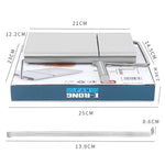 Affettatrice multifunzione per formaggio in acciaio inox LsCook, Boxed, With Scale Boxed