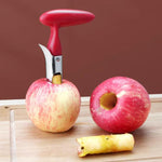 LsCook Snocciolatore per frutta in acciaio inossidabile con manico in plastica