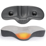 Cuscino cervicale a forma di rana per alleviare il dolore, in memory foam con forma ergonomica, ideale per chi dorme su un fianco o sulla schiena., Standard Version, Bamboo Charcoal Version, USB Heated Version