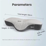 Cuscino cervicale a forma di rana per alleviare il dolore, in memory foam con forma ergonomica, ideale per chi dorme su un fianco o sulla schiena., Standard Version, Bamboo Charcoal Version, USB Heated Version