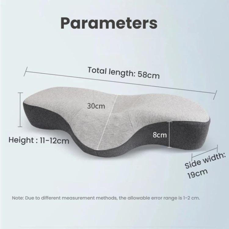 Cuscino cervicale a forma di rana per alleviare il dolore, in memory foam con forma ergonomica, ideale per chi dorme su un fianco o sulla schiena., Standard Version, Bamboo Charcoal Version, USB Heated Version