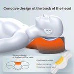 Cuscino cervicale a forma di rana per alleviare il dolore, in memory foam con forma ergonomica, ideale per chi dorme su un fianco o sulla schiena., Standard Version, Bamboo Charcoal Version, USB Heated Version