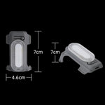Per drone DJI Neo 2 RCSTQ Faro di ricerca colorato ricaricabile Pattini di atterraggio rialzati, Searchlight