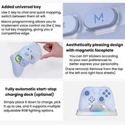 MOBAPAD Pro2-HD LSR Air Rocker Game Controller Bluetooth Wireless Controller per Switch 2 / PC