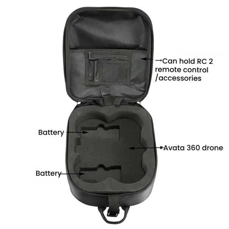 Zaino rigido impermeabile per drone DJI Avata 360., Single Machine
