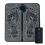 Tappetino massaggiante intelligente per piedi con funzione di massaggio pulsato., LCD Charging, LCD Charging With Remote Control