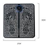 Tappetino massaggiante intelligente per piedi con funzione di massaggio pulsato., LCD Charging, LCD Charging With Remote Control