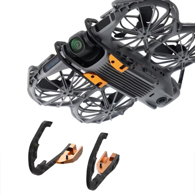 Paraurti in fibra di carbonio RCSTQ per DJI Neo 2, protezione anticollisione per gimbal e obiettivo., Carbon Fiber Bumper
