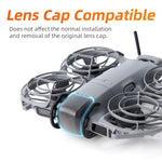 Paraurti in fibra di carbonio RCSTQ per DJI Neo 2, protezione anticollisione per gimbal e obiettivo., Carbon Fiber Bumper