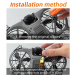 Paraurti in fibra di carbonio RCSTQ per DJI Neo 2, protezione anticollisione per gimbal e obiettivo., Carbon Fiber Bumper