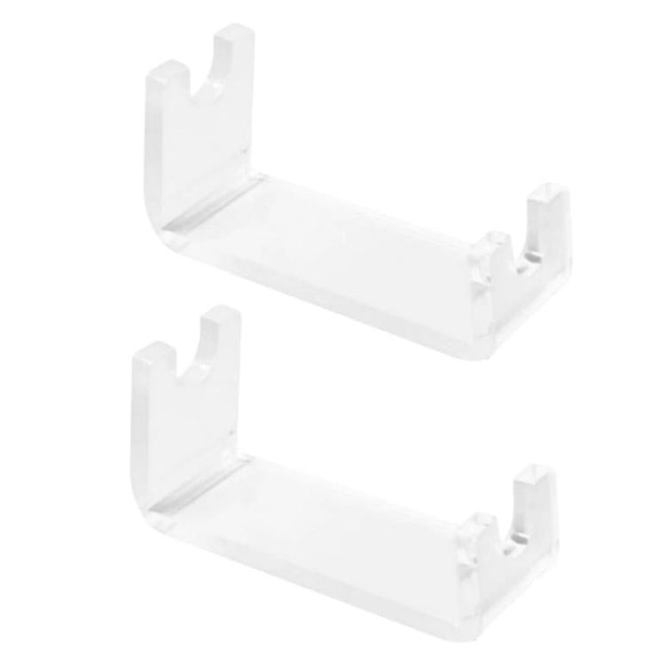2 porta rasoi portatili in acrilico impermeabile da appoggio per il bagno., YX240