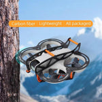 Paraurti di protezione anticollisione in fibra di carbonio per DJI Neo RCSTQ