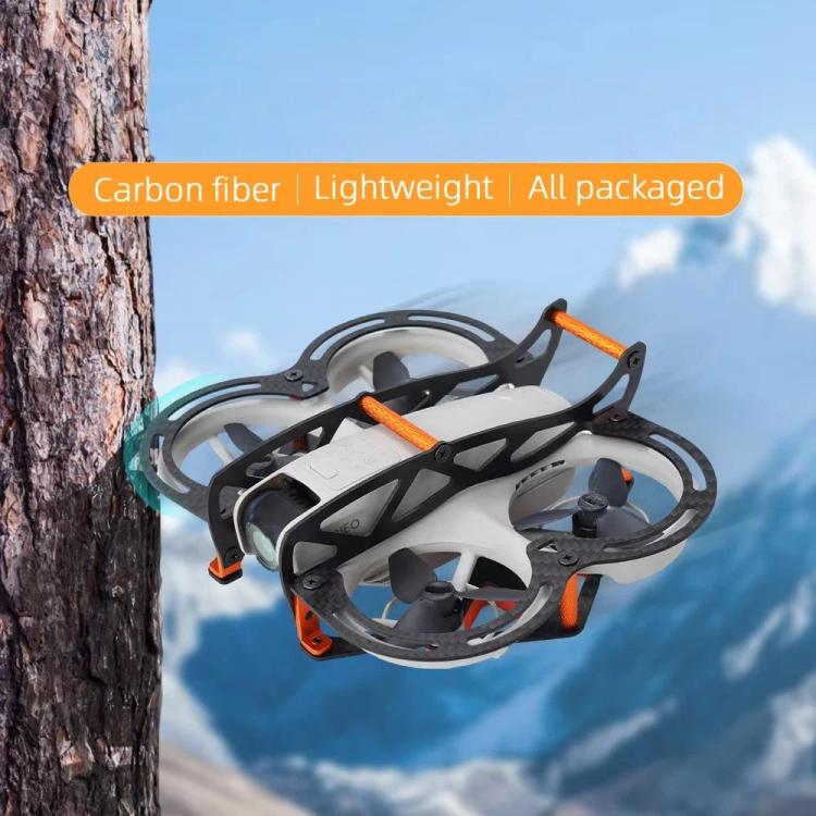 Paraurti di protezione anticollisione in fibra di carbonio per DJI Neo RCSTQ