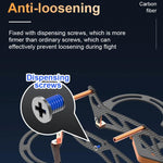 Paraurti di protezione anticollisione in fibra di carbonio per DJI Neo RCSTQ