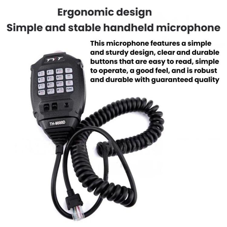 TYT TH-9000D Radio ricetrasmittente wireless ad alta potenza per esterni, portata 1-50 km.