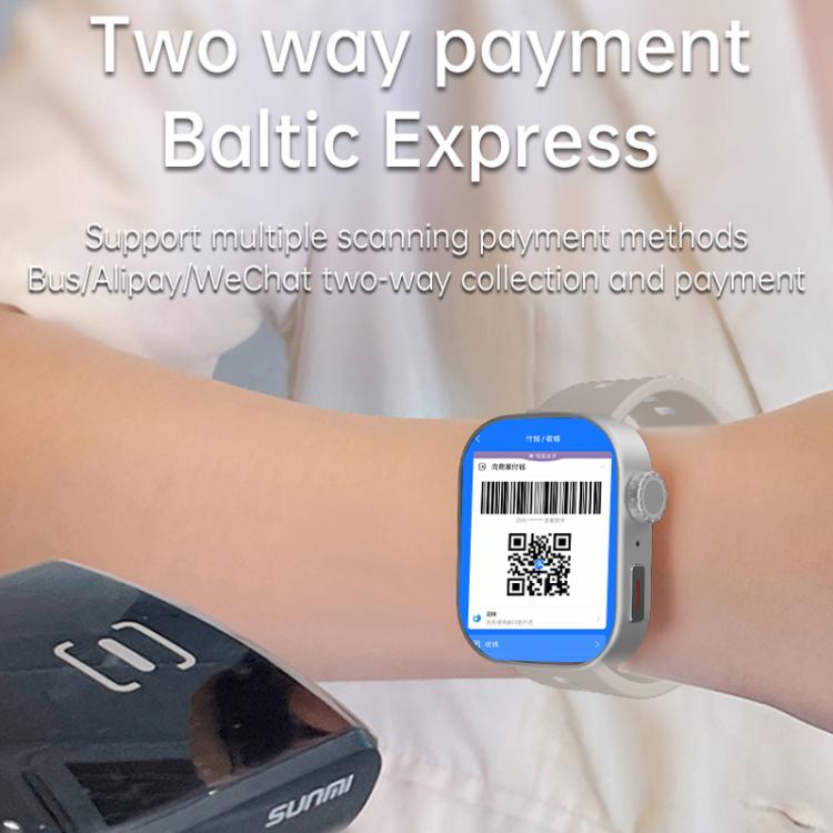 Smartwatch 5G versione eurasiatica africana con slot per scheda SIM, Google Play Store, videochiamata e fotocamera.