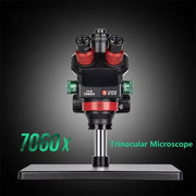 Con modello base 0.5X Microscopio Strumento per la riparazione di chip della scheda madre dello smartphone, YCS 7060X