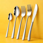 Stoviglie in acciaio inossidabile LsCook, 304 No. 1 Pointed Spoon, 304 No. 1 Fork, 420 Knife, 304 No. 1 Fork+420 Knife, 304 No. 1 Fork+304 No. 1 Pointed Spoon, 304 No. 1 Fork+304 No. 1 Pointed Spoon+420 Knife                                            ...