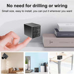 Telecamera wireless M09 Mini HD a infrarossi con visione notturna, rilevamento del movimento e monitoraggio Wi-Fi.