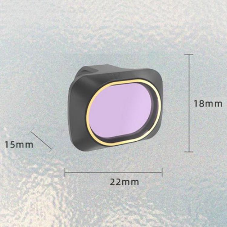 Per filtro DJI Mini 4K / Mini 2 / Mini 2 SE / Mini SE / Mavic Mini, JSR-3655-07 ND8PL, JSR-3655-08 ND16PL, JSR-3655-09 ND32PL, JSR-3655-10 ND64PL, JSR-3654-03 ND8PL+ND16PL+ND32PL+ND64PL
