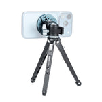 Supporto magnetico multifunzione per smartphone XILETU con vite da 1/4 di pollice, compatibile con ARRI, GoPro, action cam, slitta a caldo e interfacce NATO., MI-1, MI-1+XJ-28 Bracket, MI-1+MC-22S Gimbal+XT-18S Tripod